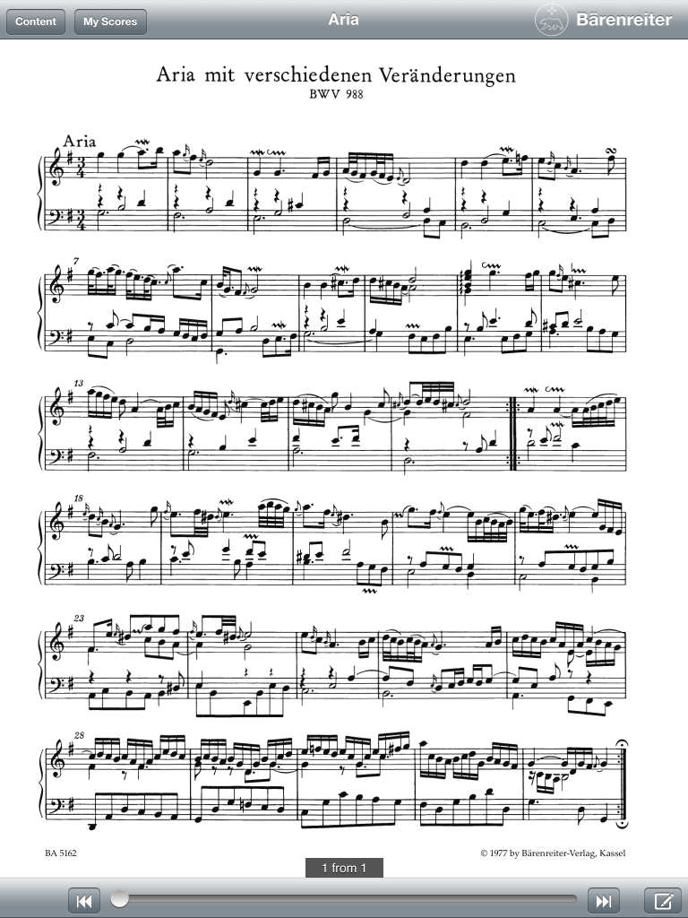 best edition bach