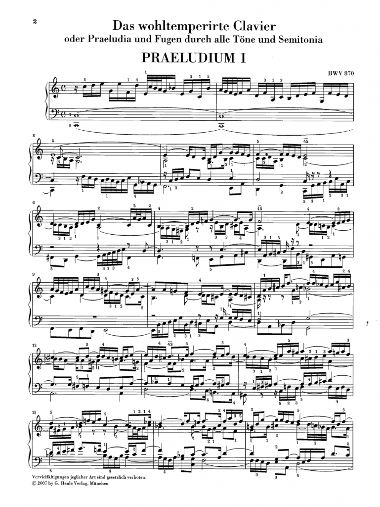 best edition bach