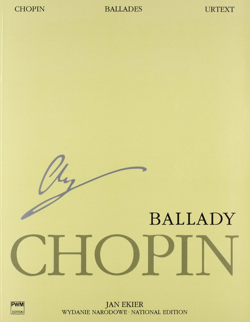 chopin best sheet music editions