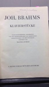 what is the best edition for Brahms