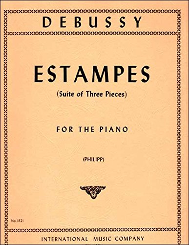 Debussy Estampes international music company – Best Sheet Music Editions